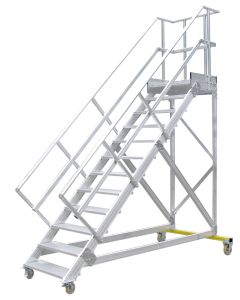 Trap verrijdbaar, beklimmingshoek 45° Hymer 2231