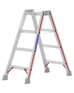 Dubbele trap, tweezijdig beklimbaar Hymer 4024