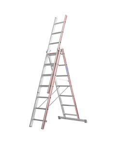 Reformladder, driedelig Hymer 4047