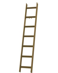 Dakladder, RAL 8014 sepiabruin Hymer 4093