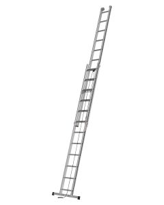 Touwoptrekladder tweedelig AluPro 70051
